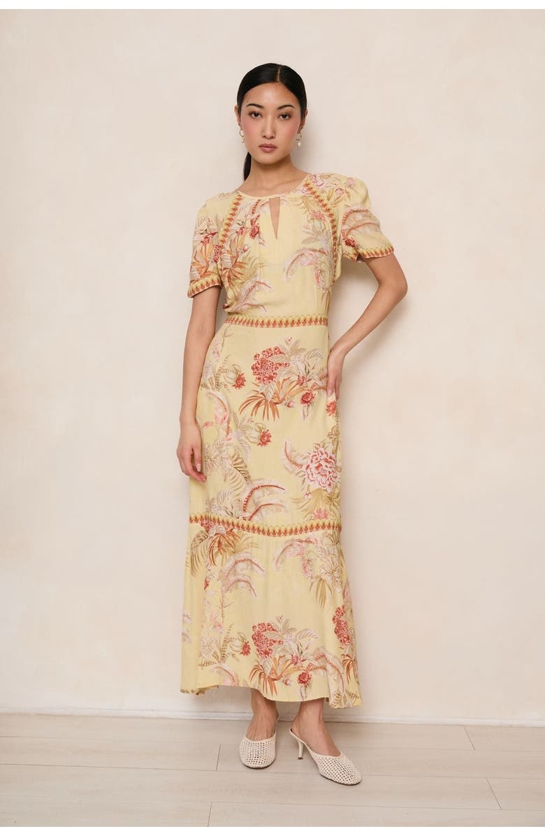 RAISHMA Mavis Yellow Dress, Main, color, Yellow