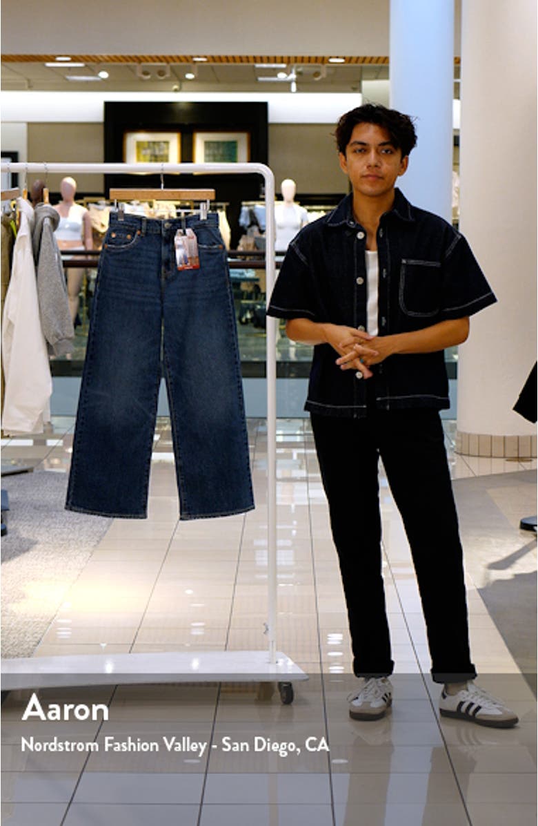 Kids' High Waist Baggy Jeans, sales video thumbnail