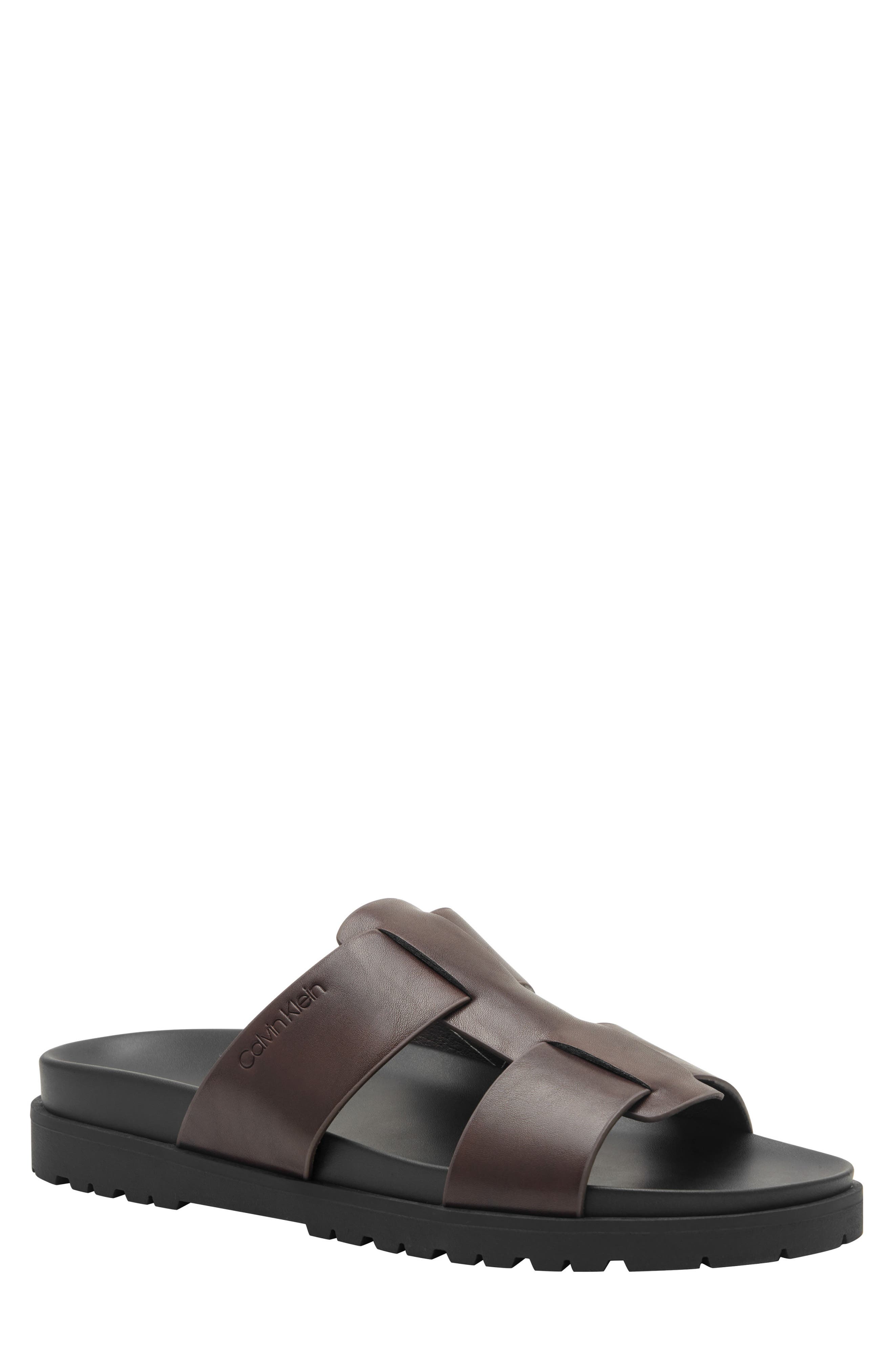 Calvin Klein Rolinde Lug Sole Slide Sandal