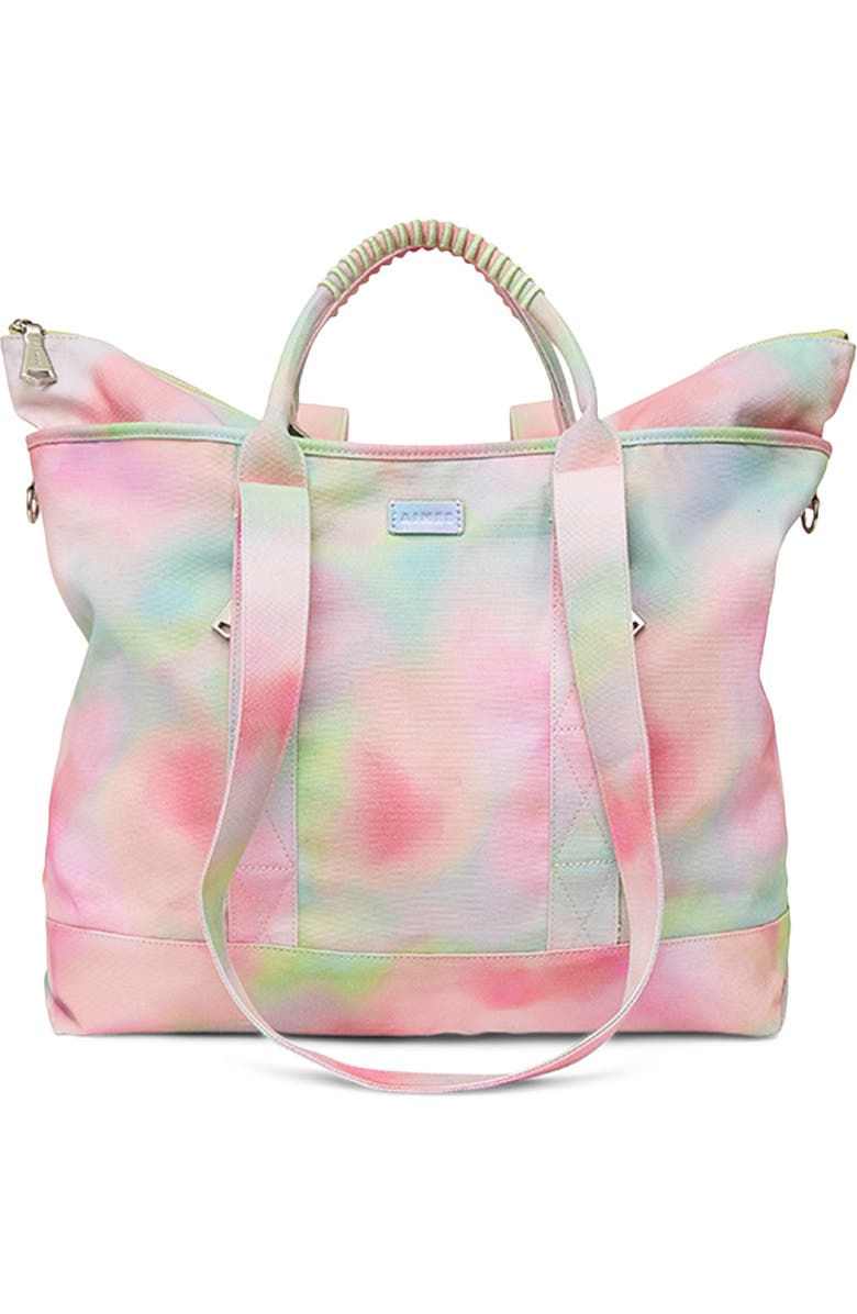 AIMEE Wonder Canvas Convertible Tote, Main, color, Airbrush Dawn