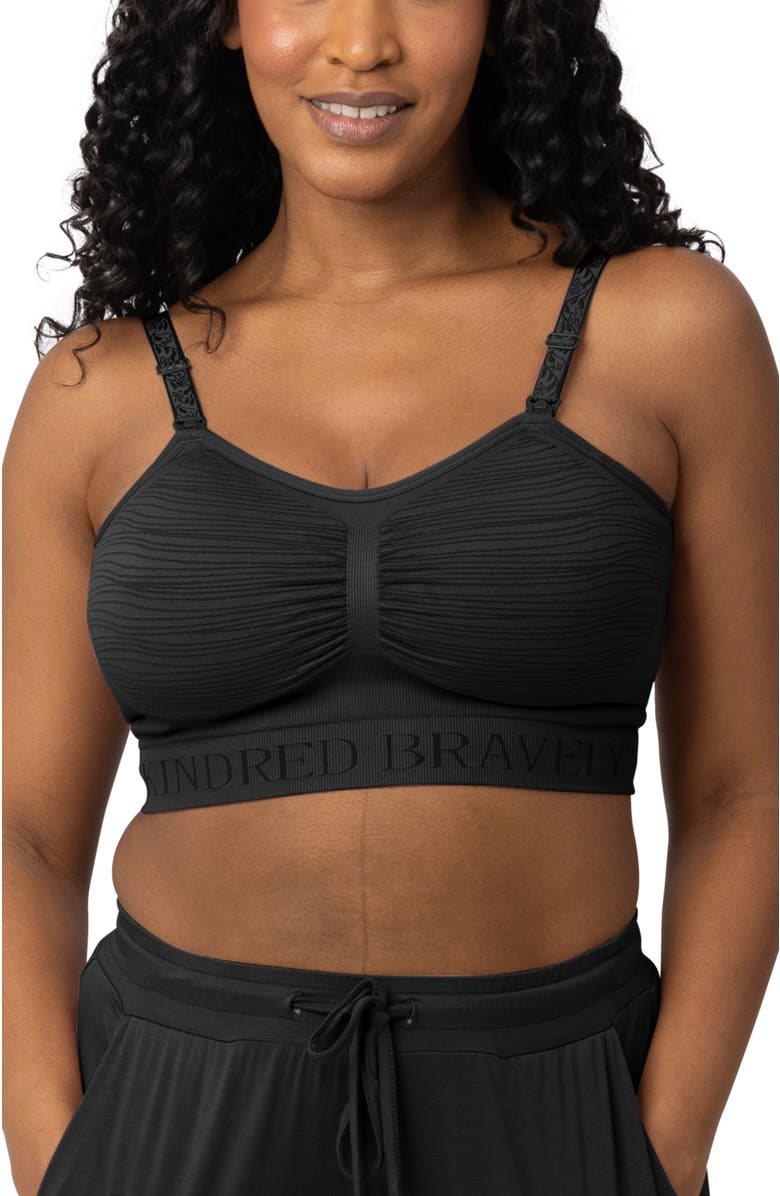 Kindred Bravely Sublime Hands-Free Pumping & Nursing Bra - Fits 30B-36D, Alternate, color, Black