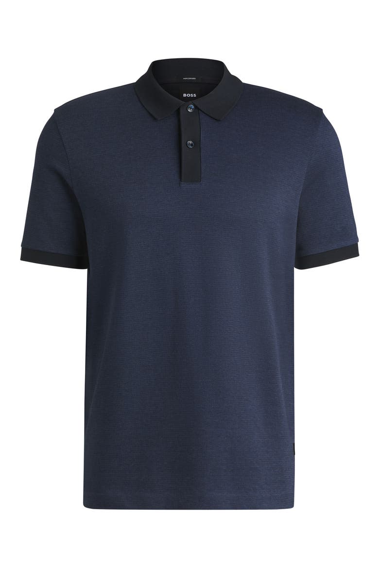 Parlay Cotton Piqué Polo, Alternate, color, DARK BLUE