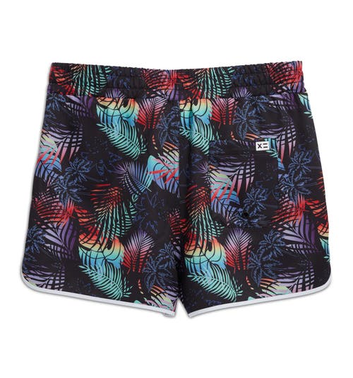 Tomboyx High Waist Swim 2.5-inch Board Shorts In Multi