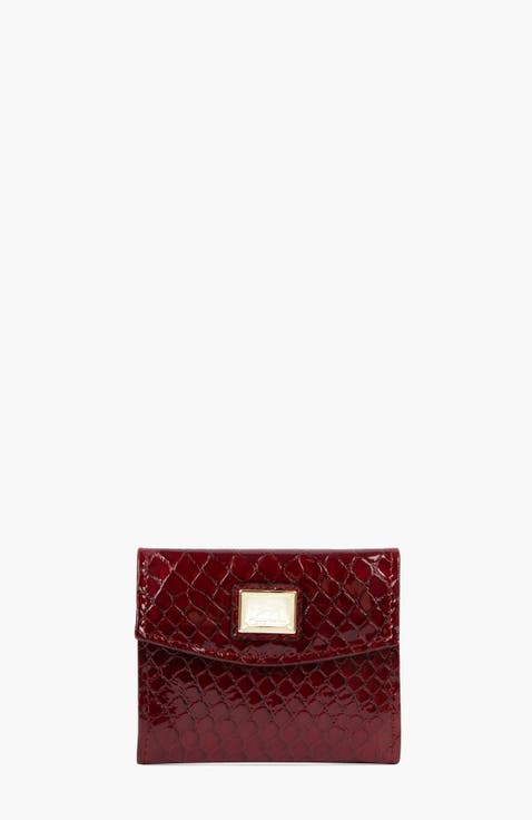 Gallop Mini Patent Leather Wallet 530