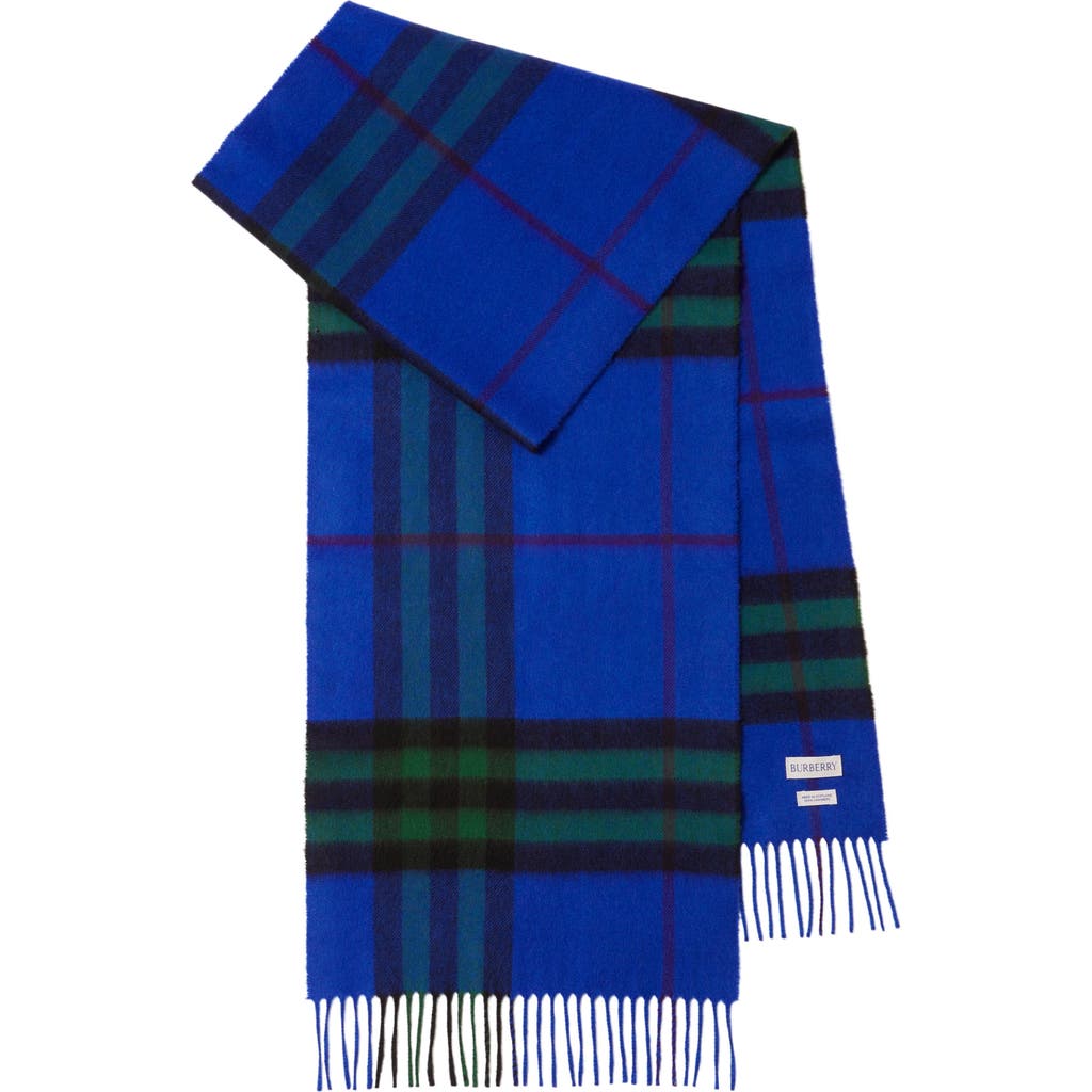 Burberry Check Cashmere Scarf