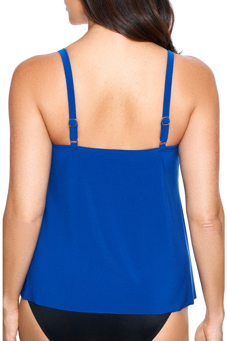 Razzle Dazzle Zing Tankini Swim Top, Alternate, color, AZL