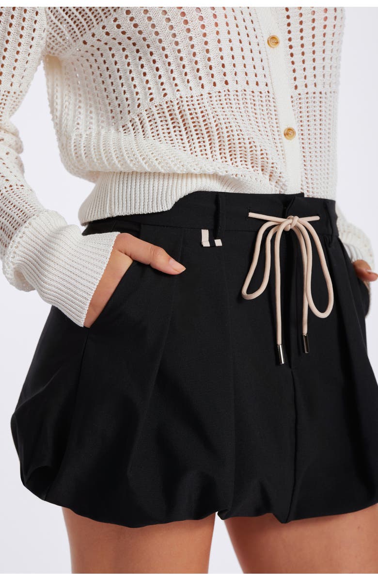 Bishop + Young Sporty Bubble Skirt, Alternate, color, Black