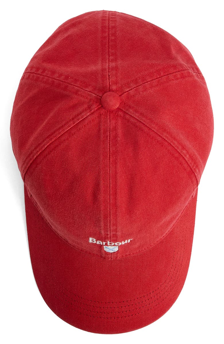 Barbour Cascade Baseball Cap, Alternate, color, Lava