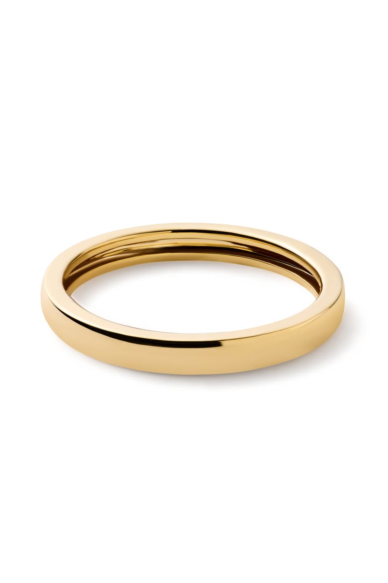 Solid Yellow Gold - Slim Eclipse Ring, Alternate, color, Gold