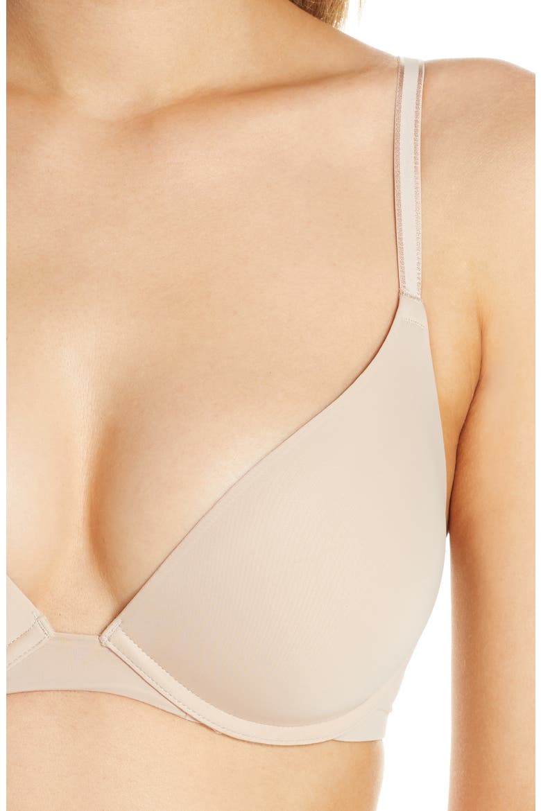 Breathless Convertible Push-Up Bra, Alternate, color, CASHMERE