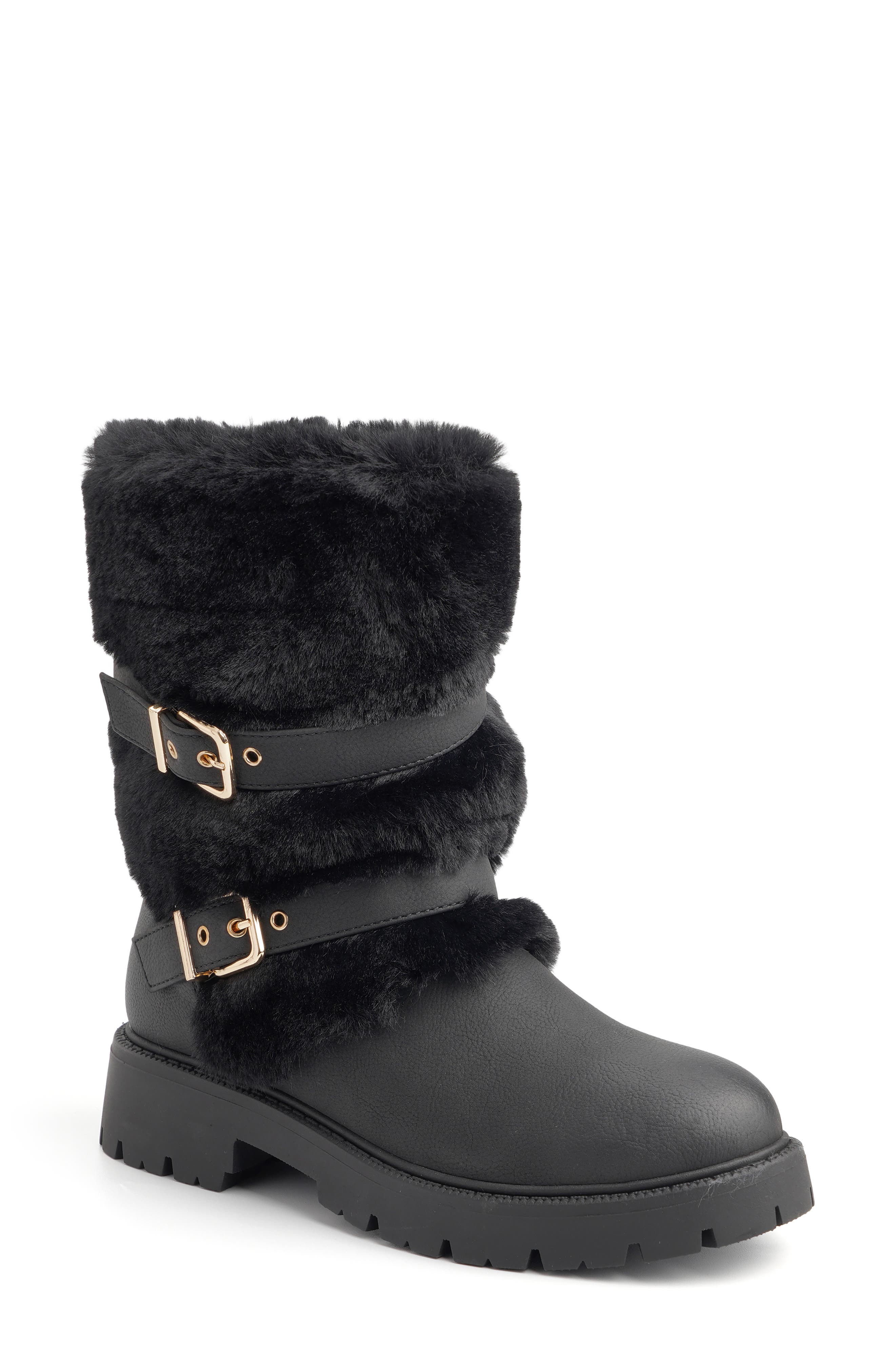 Skylar Faux Leather Boot