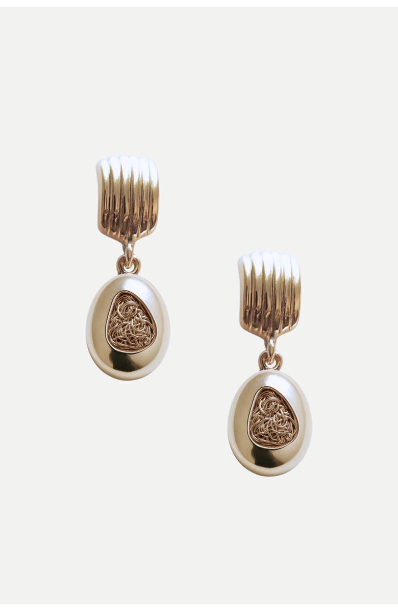 Daniela Millan Jewelry Aura Drop Earrings, Main, color, Gold