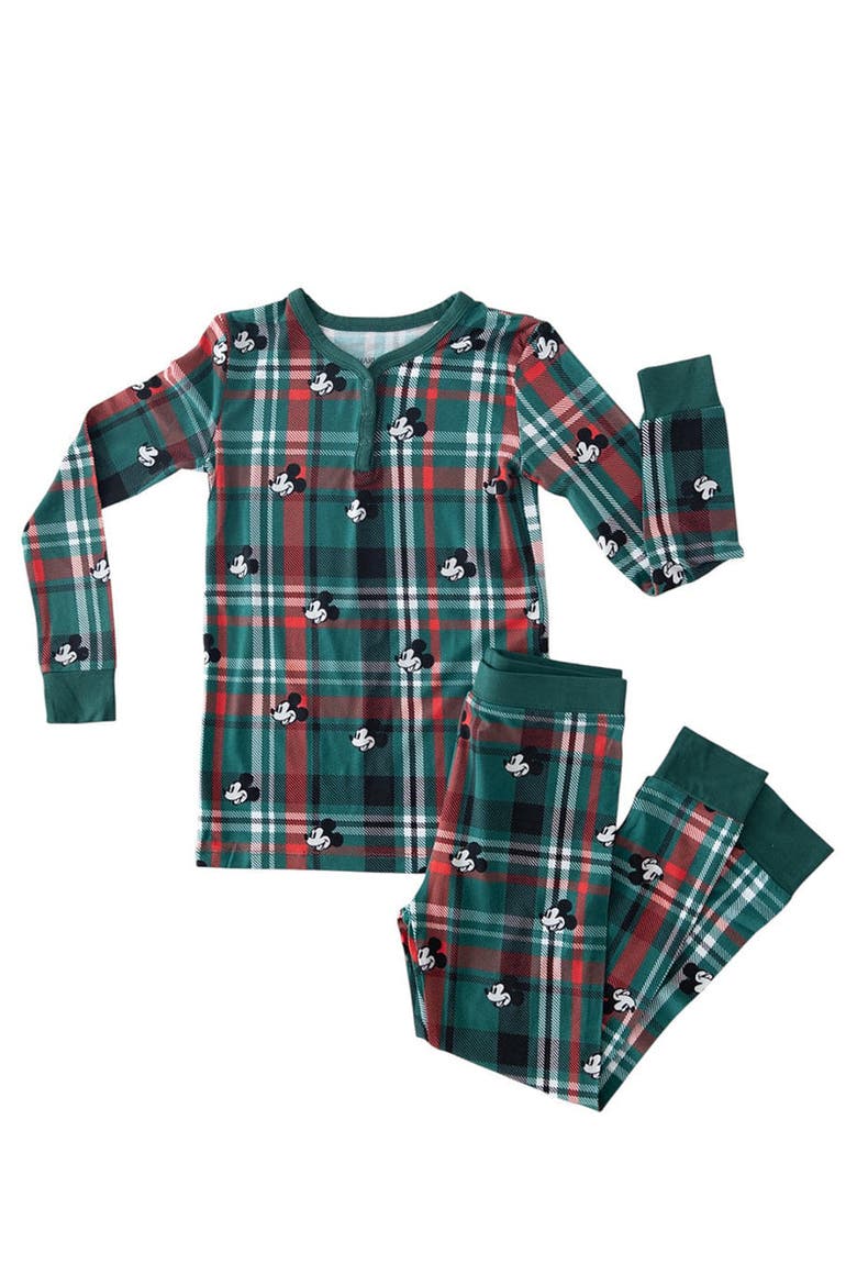 Steamboat Willie Tartan Pajama Set, Main, color, Multicolor