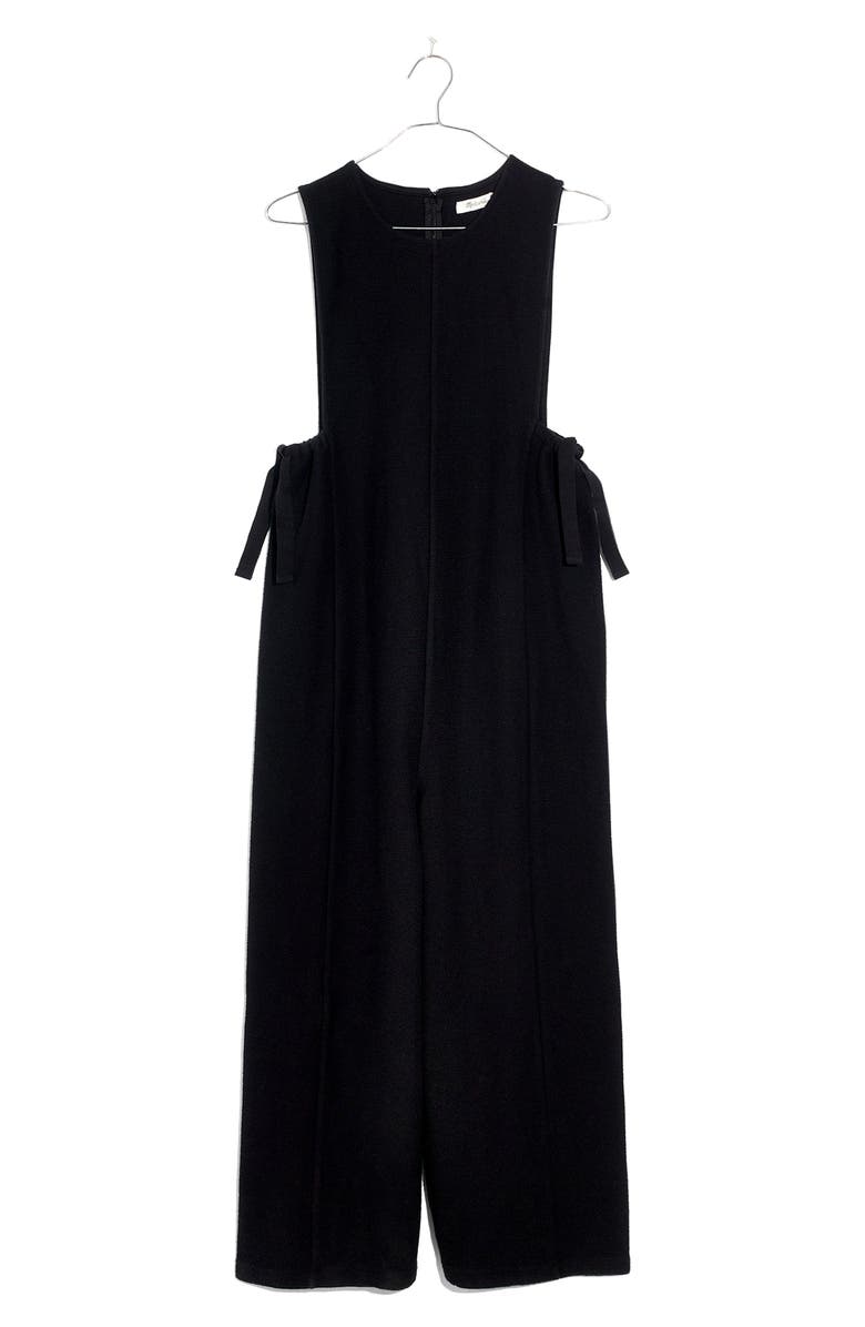 Madewell Texture & Thread Side Tie Jumpsuit, Alternate, color, 