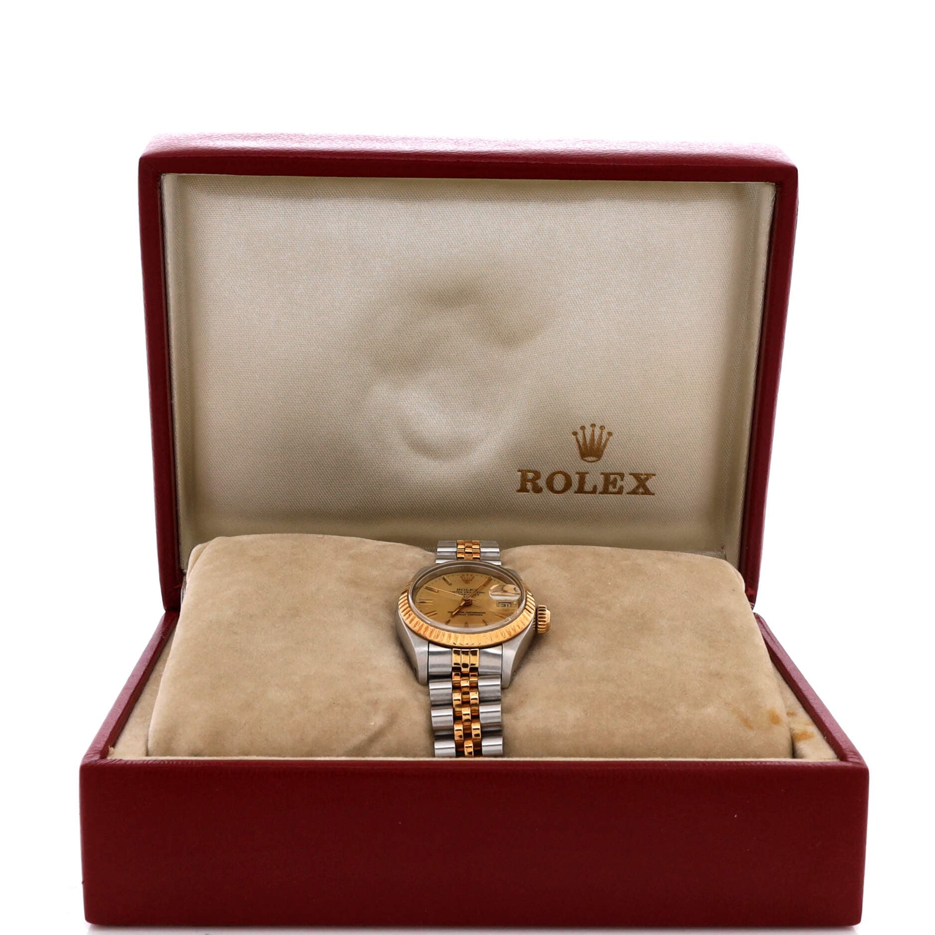 Oyster Perpetual Datejust Automatic Watch Stainless Steel and Yellow Gold 26, Alternate, color, Metallic Gold