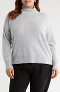 Nordstrom Oversize Cashmere Turtleneck Sweater