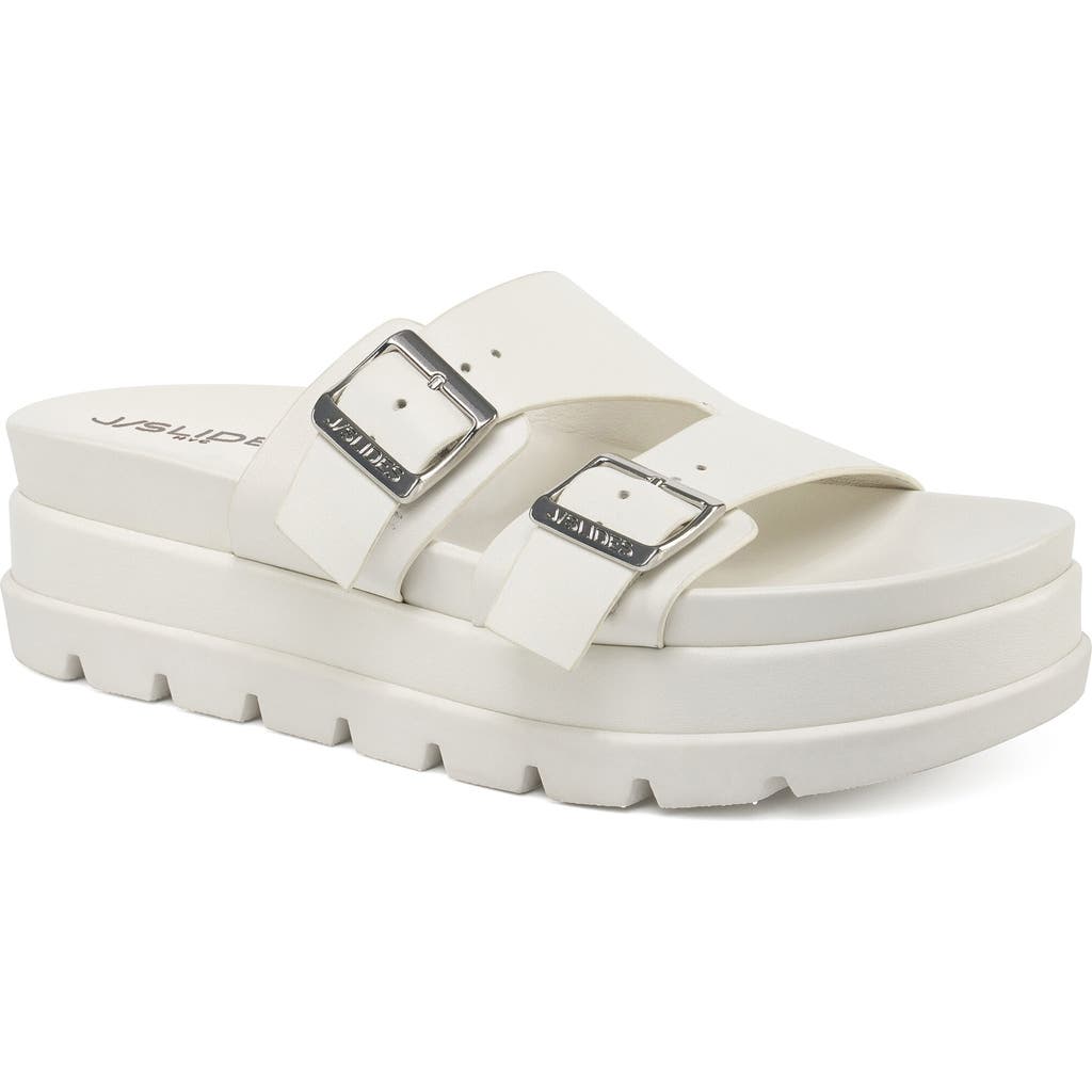 Jslides Footwear Bianca Sandal In White