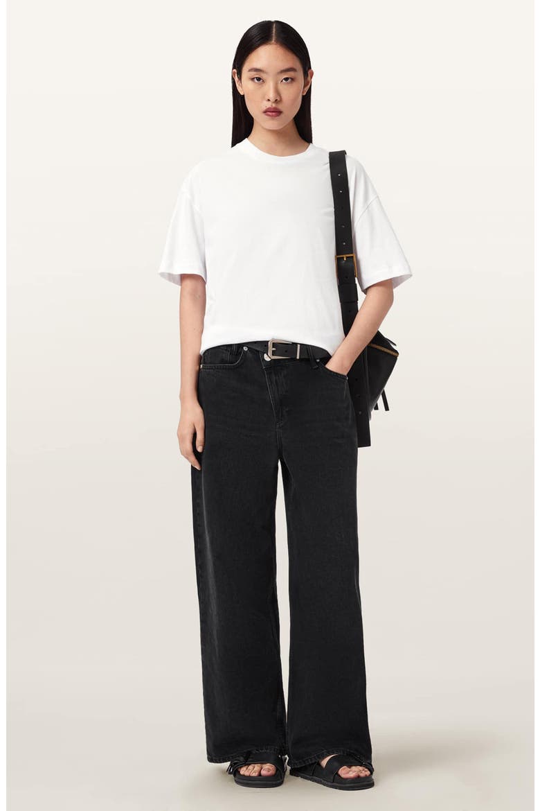 Fuse Etta Oversize Appliqué Cotton Graphic T-Shirt, Alternate, color, OPTIC WHITE