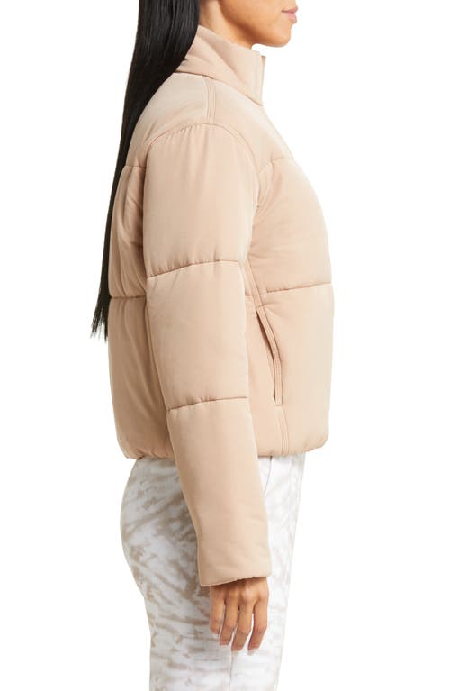 Travismathew Mont Blanc Puff Jacket In Brown
