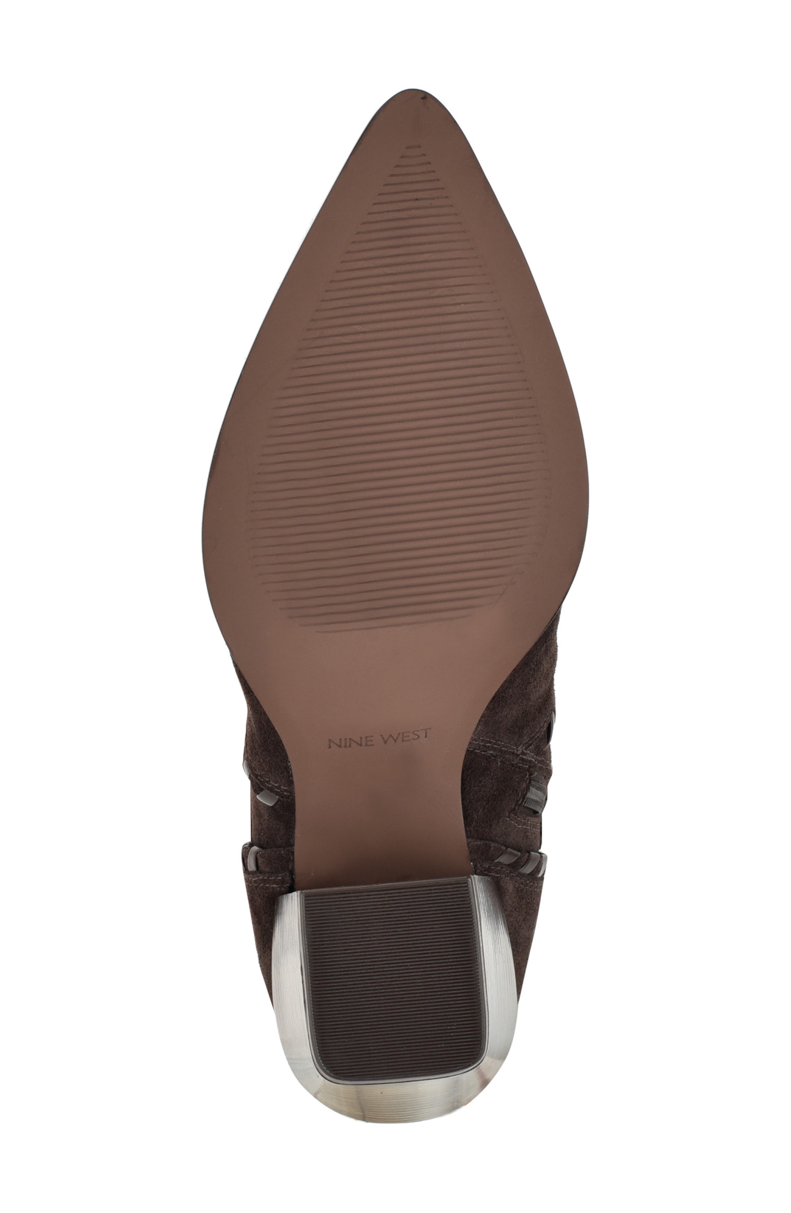 Rosco Knee High Western Boot, Alternate, color, DARK BROWN