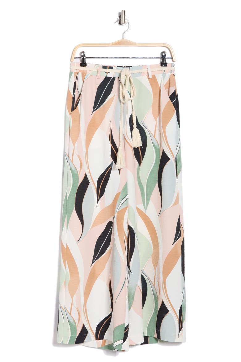 Airflow Floral Wide Leg Pants, Alternate, color, SEAFOAM FLOWING LEAF