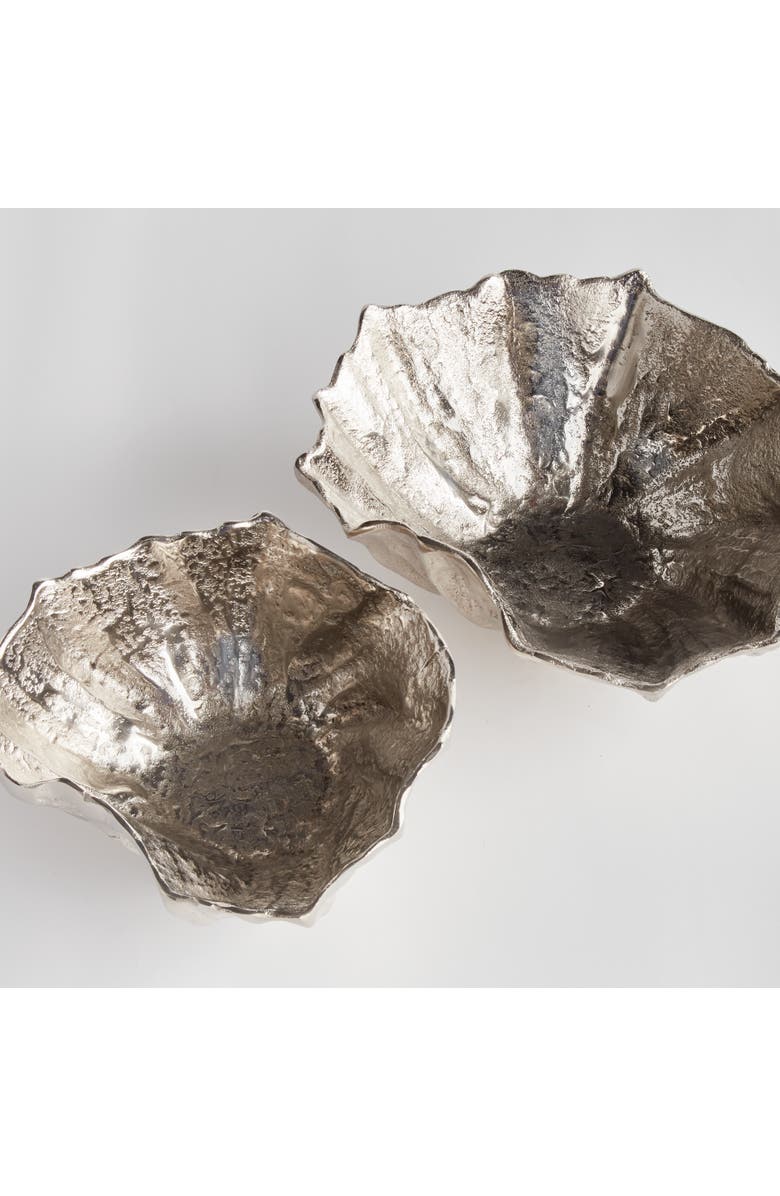 Napa Home & Garden Ostra Decorative Bowls Set of 2, Alternate, color, Silver