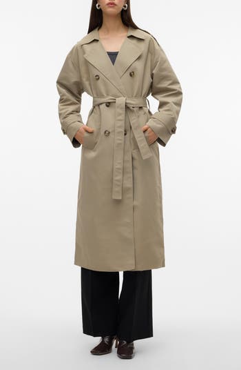 VERO MODA Chloe Trench Coat | Nordstrom