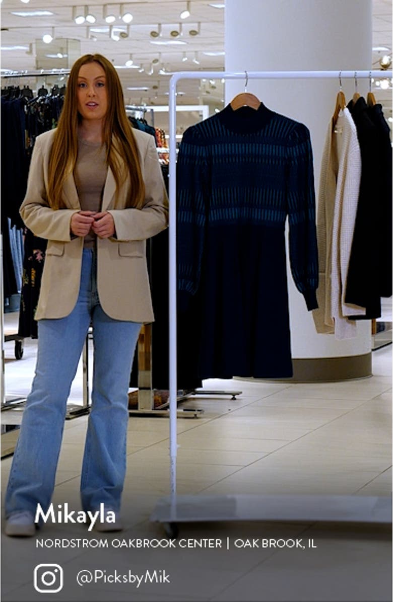 Long Sleeve Sweater Dress, sales video thumbnail