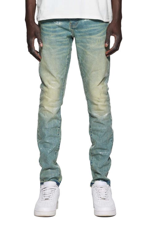 Aldevin-Budis Jeans Pants Trousers Denim Purple Jeans for