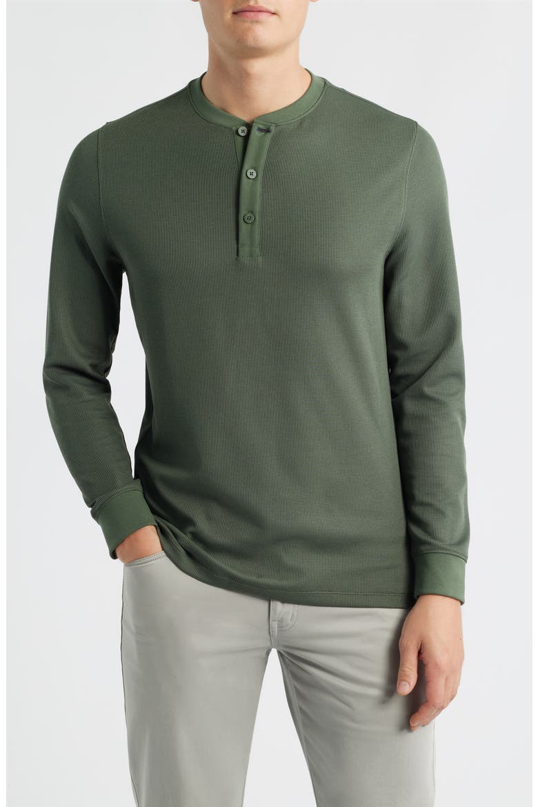 Henderson Long Sleeve Henley, Main, color, OLIVE