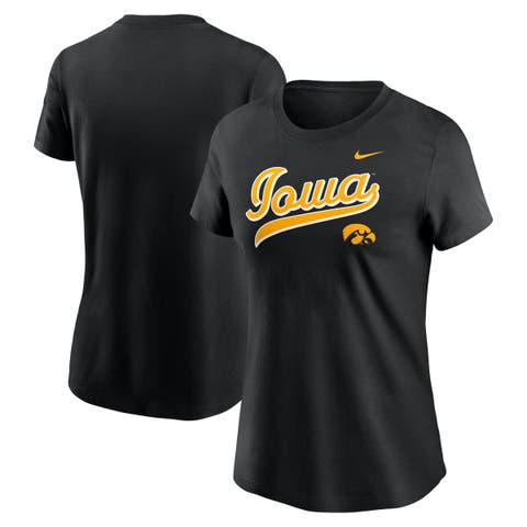 Women's Nike Black Iowa Hawkeyes Local Script T-Shirt