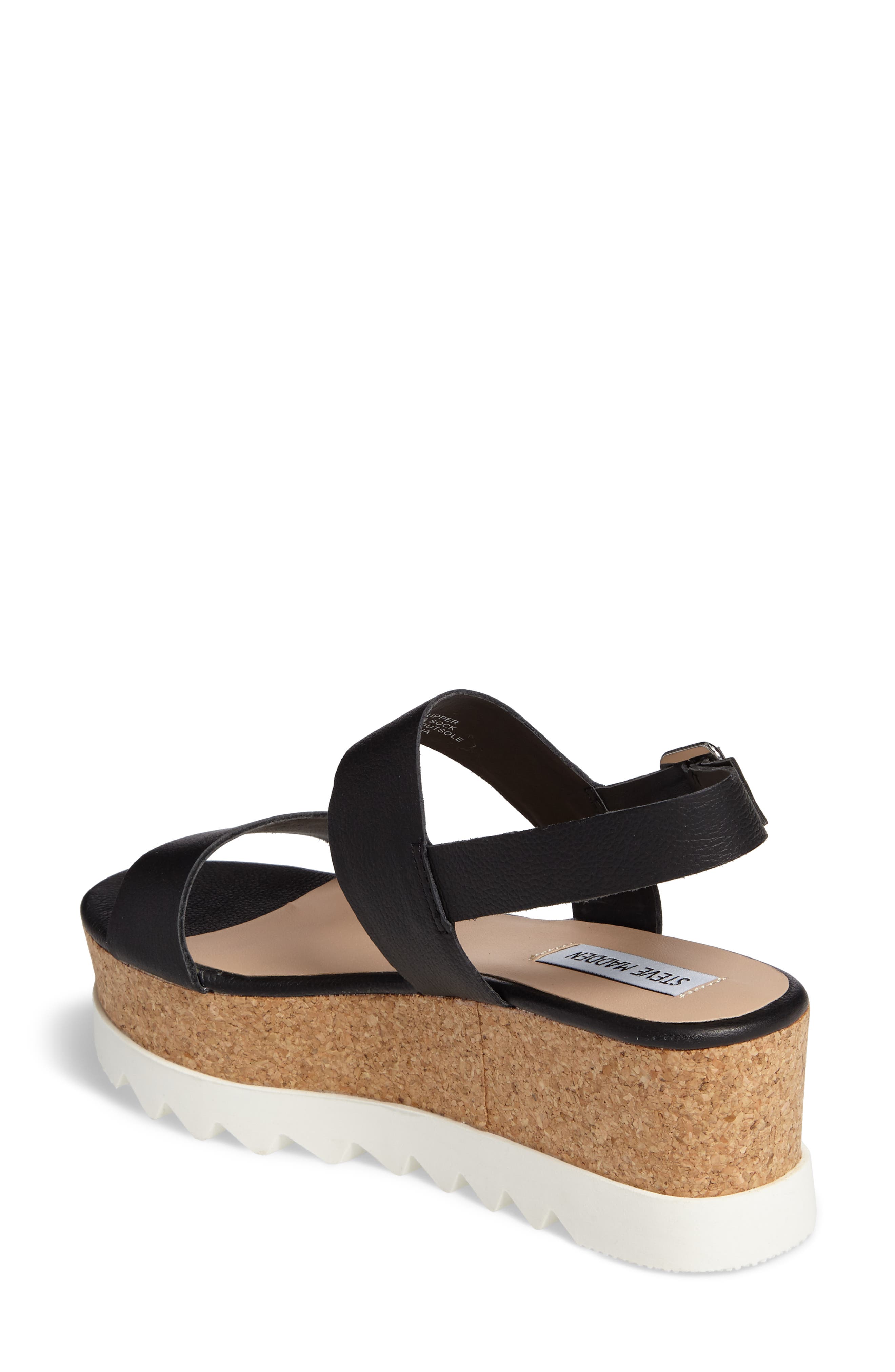 Steve Madden Krista Wedge Sandal, Alternate, color, 