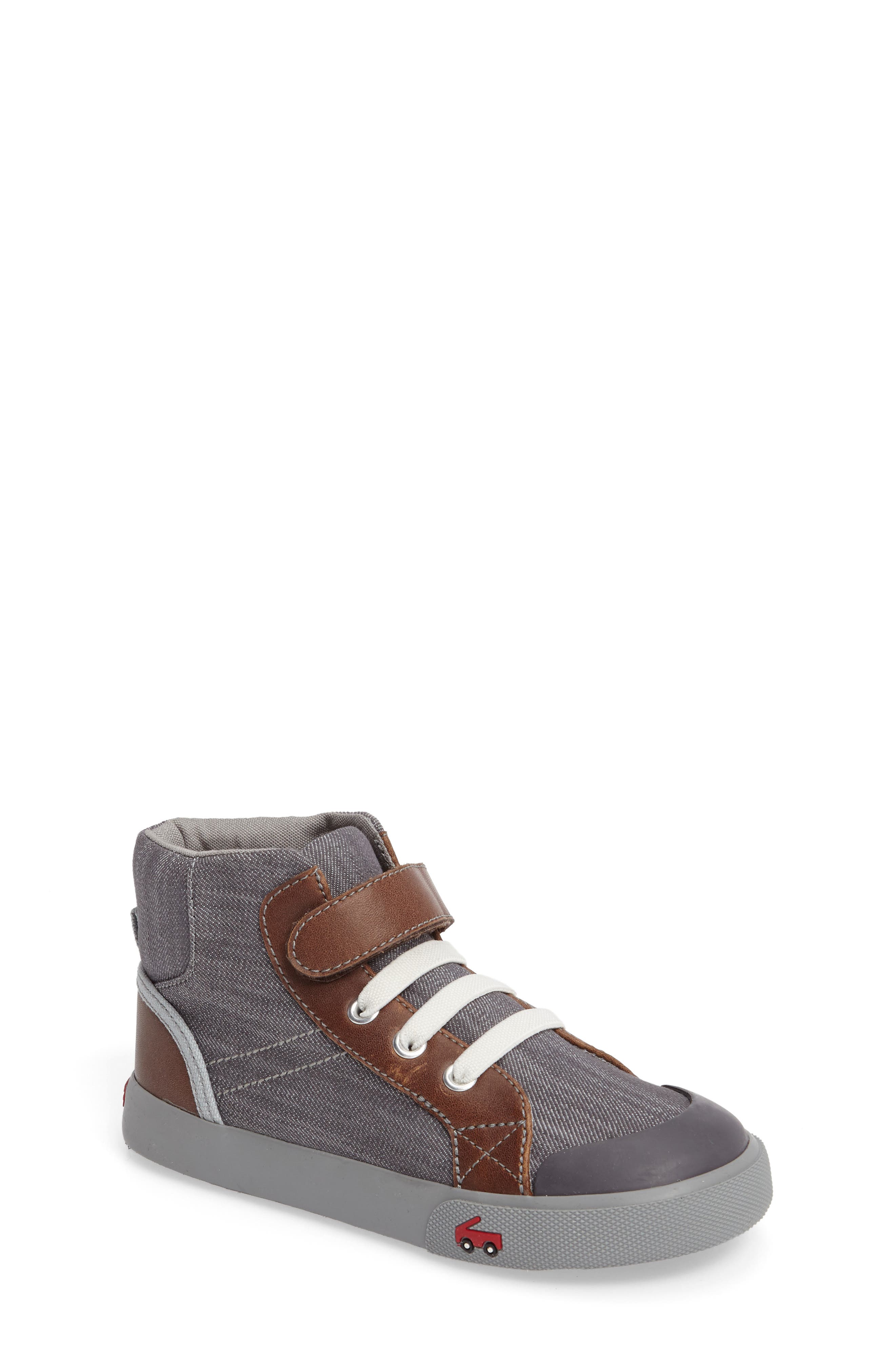 Dane Sneaker, Main, color, GREY DENIM