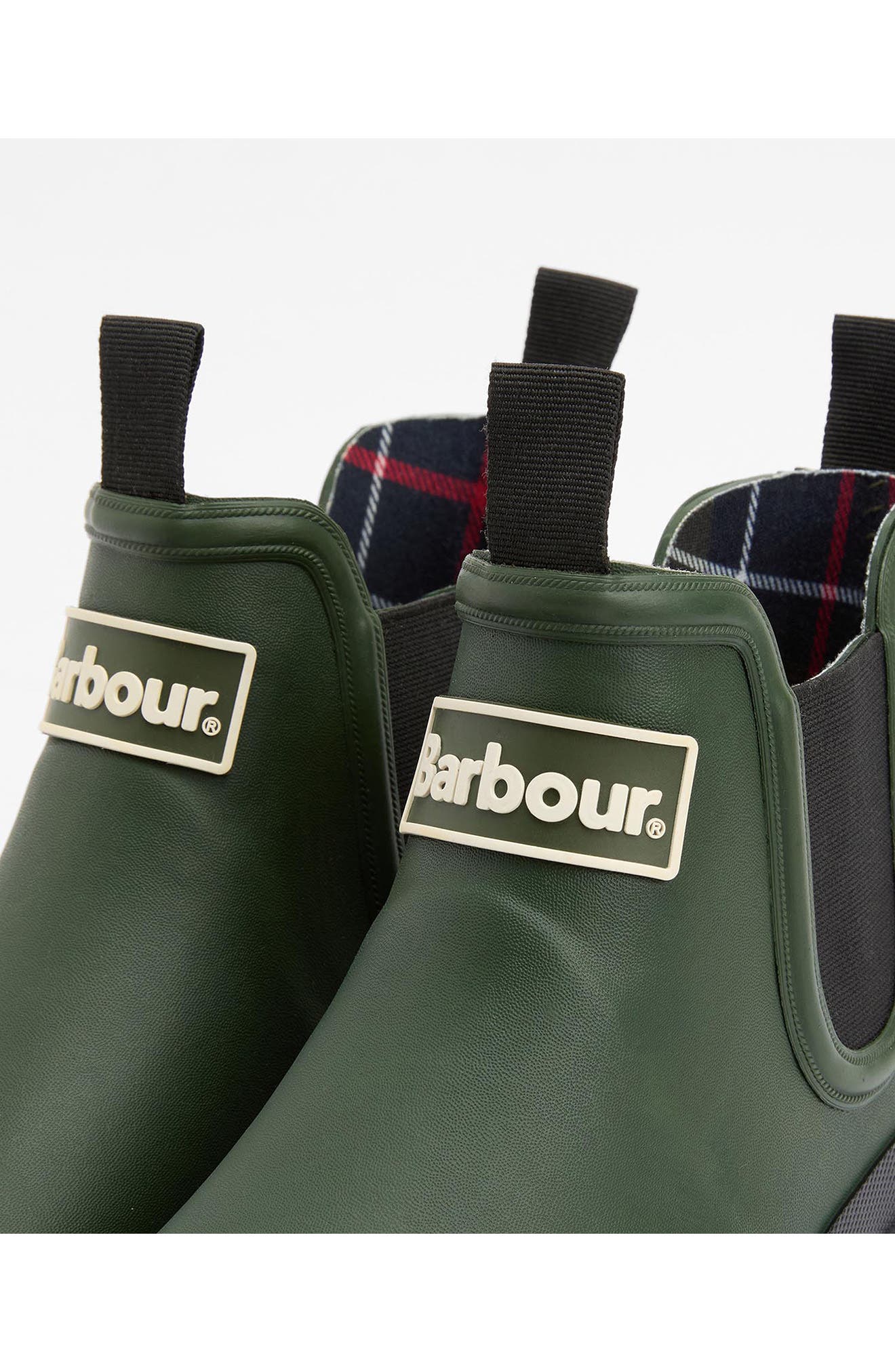 Nimbus Waterproof Chelsea Rain Boot, Alternate, color, OLIVE/ BLACK