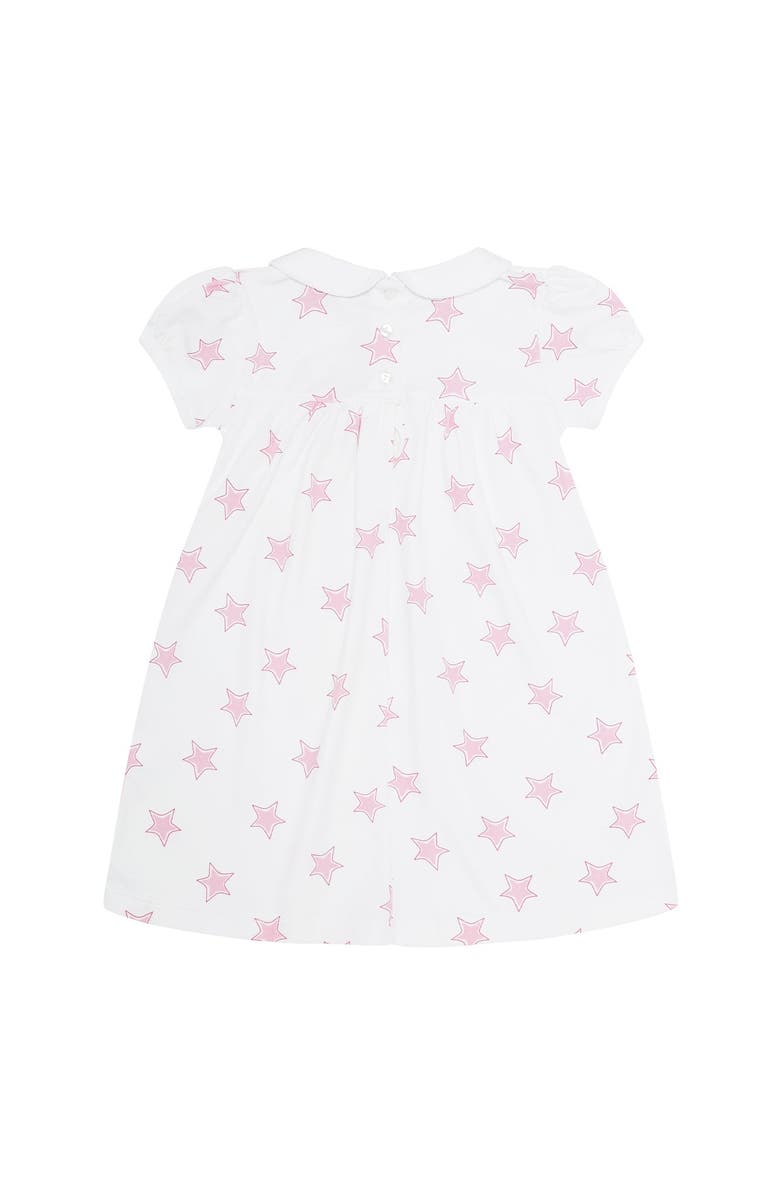 Nellapima Pink Stars Print Playtime Dress - Toddler & Little Kid, Alternate, color, Pink