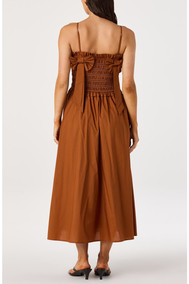 Harper A-Line Dress, Alternate, color, SIENNA