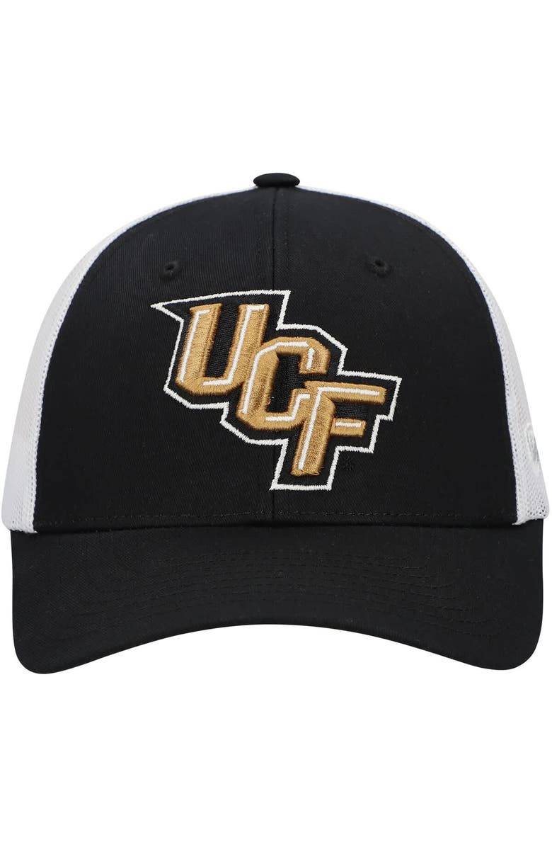 TOP OF THE WORLD Men's Top of the World Black UCF Knights Victory Baseline Adjustable Trucker Hat, Alternate, color, Black