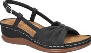 EASY STREET Jupiter Slingback Platform Wedge Sandal
