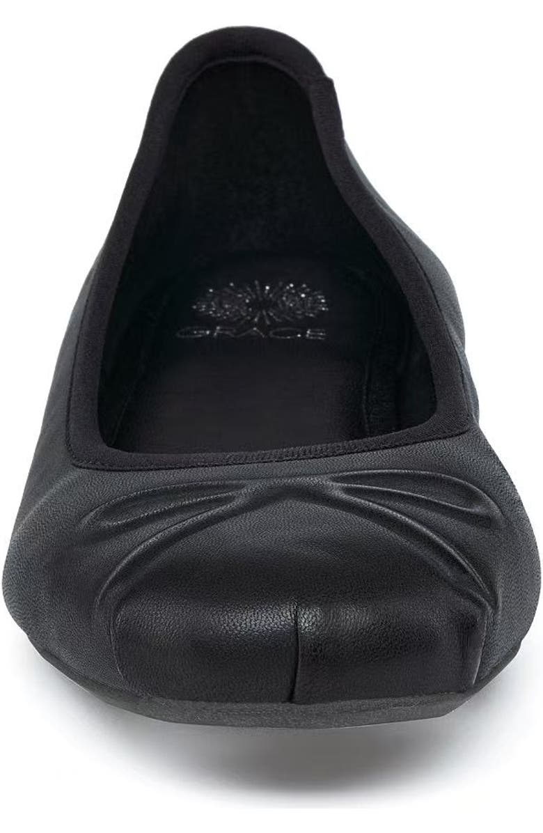 Grace Footwear Reggio Ballerina, Alternate, color, Black