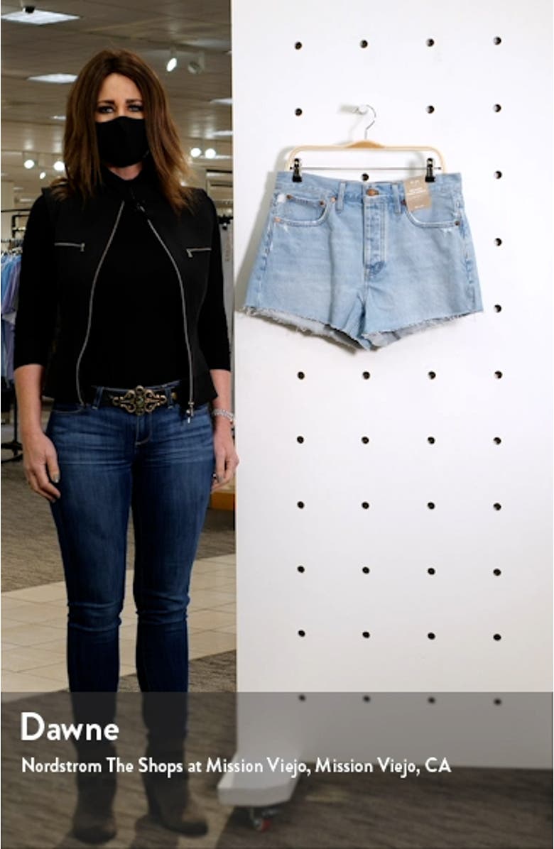 Relaxed Denim Shorts, sales video thumbnail