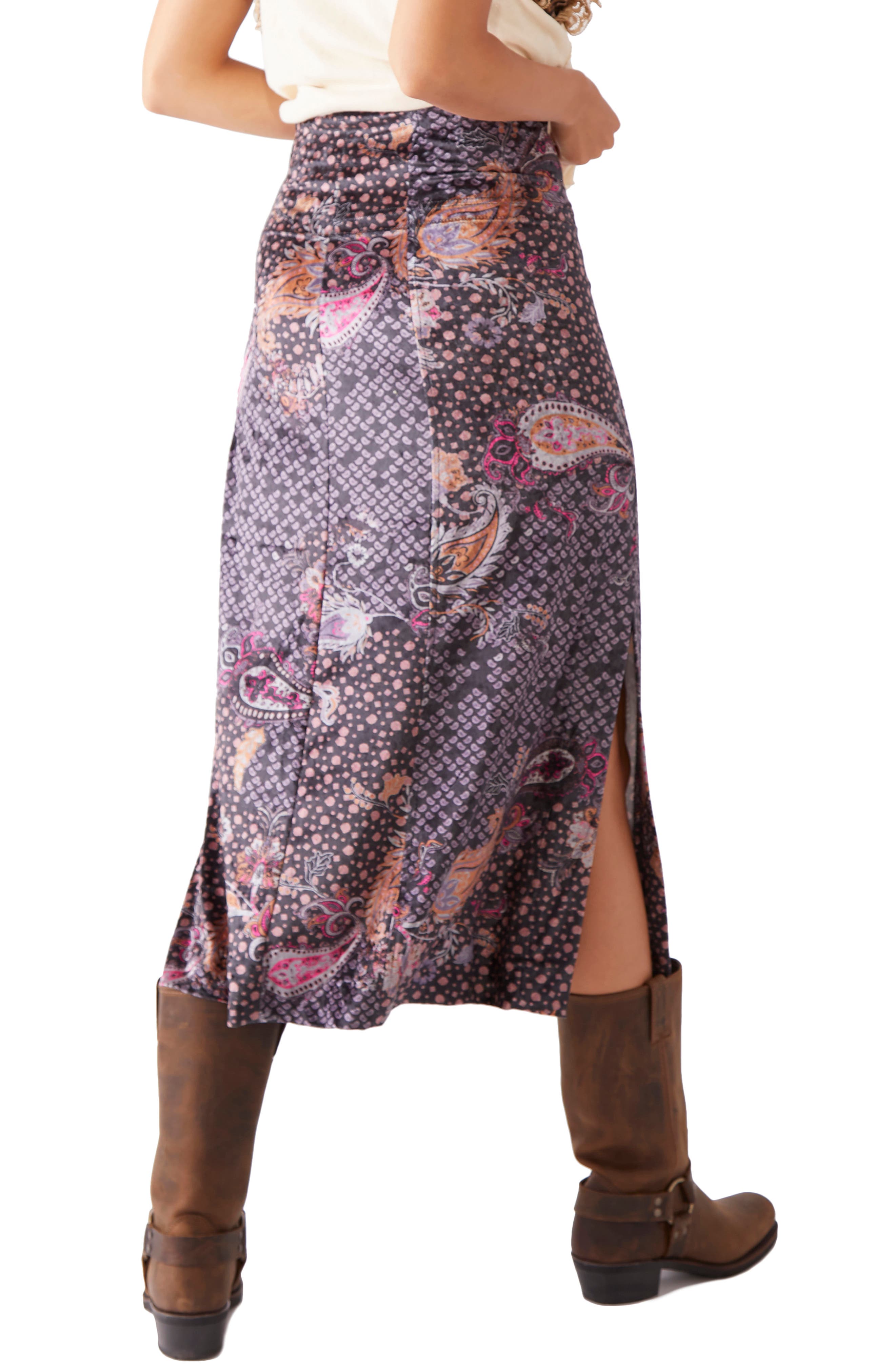 Free People Rivoli Midi Skirt