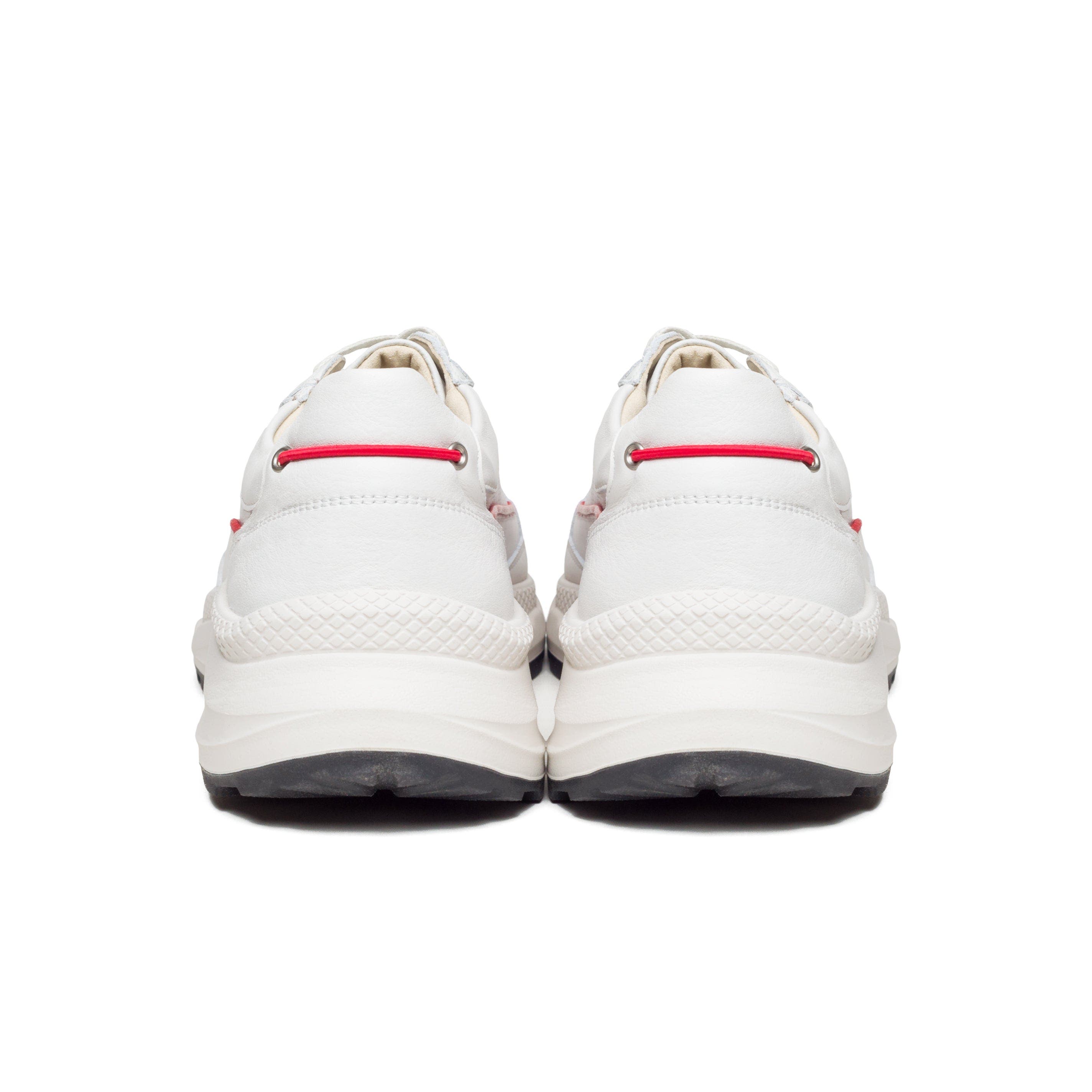 The Primeira Perforated Leather Runner Sneaker Unisex, Alternate, color, Blaze White