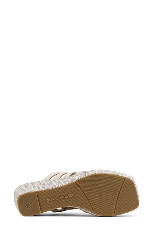DONALD PLINER DONALD PLINER ANNAMARIA PLATFORM WEDGE SLIDE SANDAL