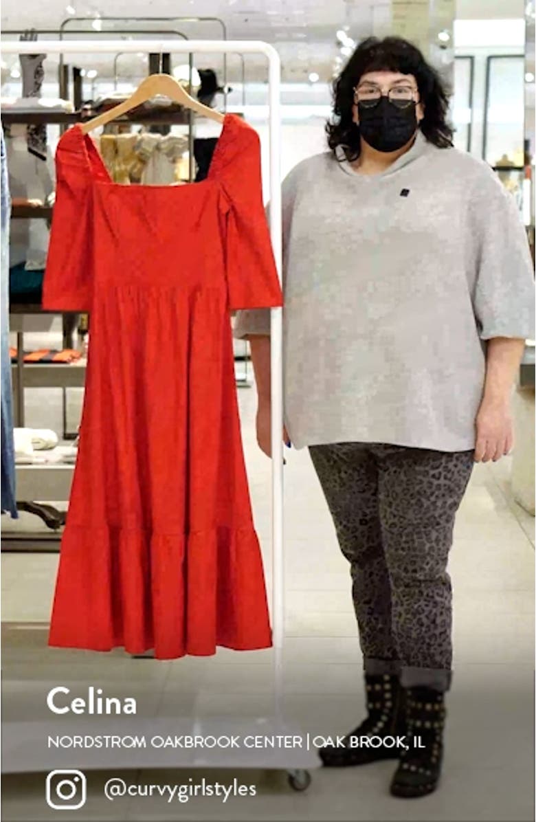 Cyprus Organic Cotton Blend Short Sleeve Dress, sales video thumbnail