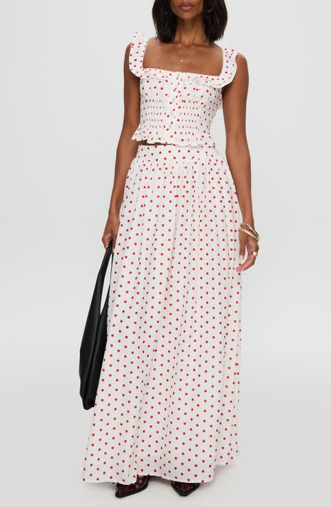 Valerio Print Maxi Skirt