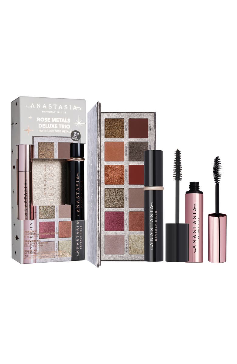 Anastasia Beverly Hills Rose Metals Deluxe Trio Eye Kit (Limited Edition) $103, Main, color, 