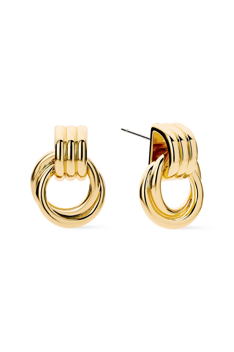 Statement Earrings - Ryle, Main, color, Gold