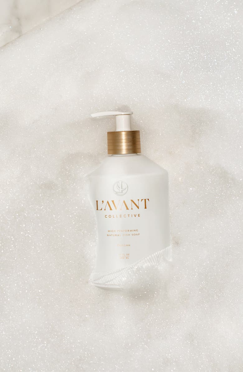 L'AVANT Collective Fresh Linen Dish Soap, Alternate, color, White
