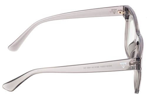 Sixty One Delos Polarized Sunglasses In Grey/clear