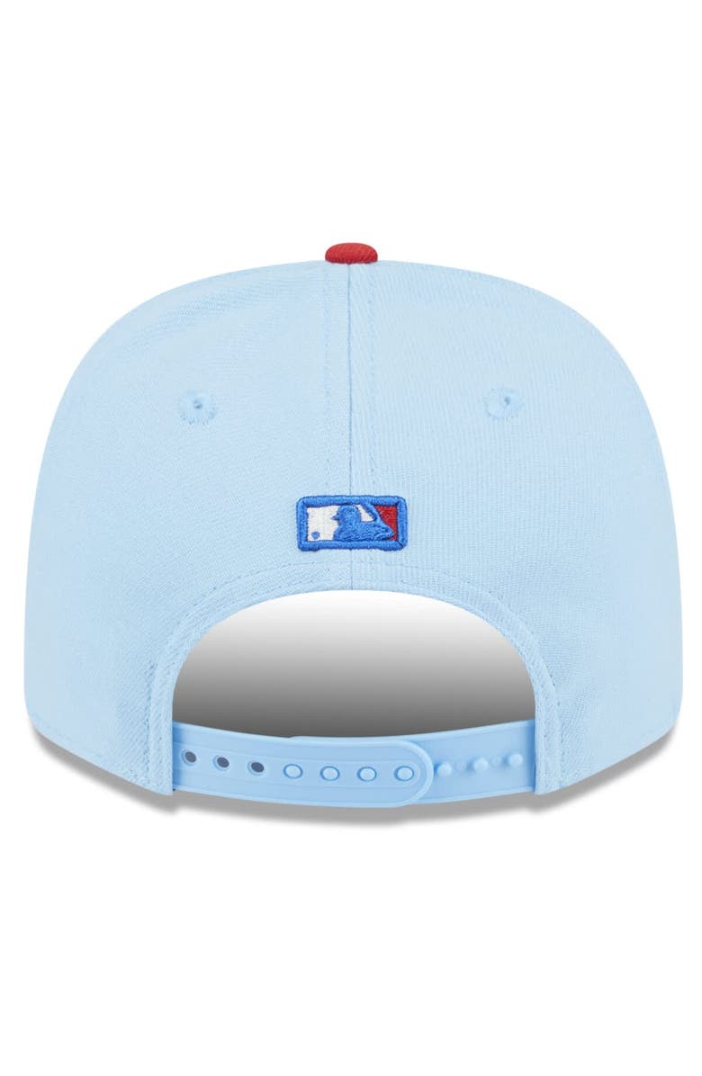 New Era Men's New Era Light Blue/Red San Diego Padres 2025 Fourth of July 9SEVENTY Adjustable Hat, Alternate, color, 